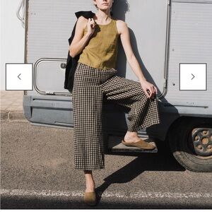 notPERFECTLINEN Black Wide Leg Pants